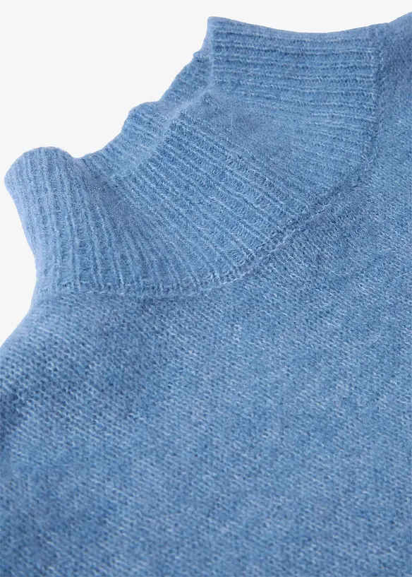 Maglione in lana con alpaca, bonprix