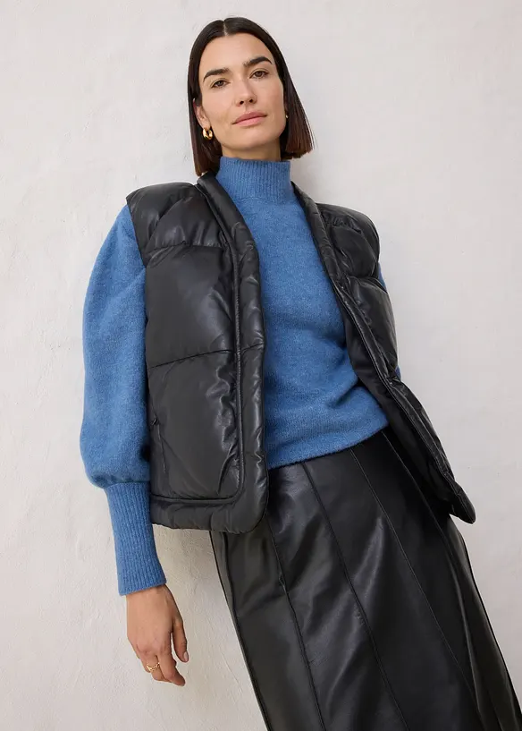 Maglione in lana con alpaca, bonprix