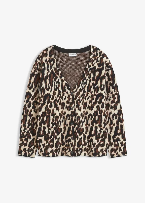 Cardigan jacquard, bonprix