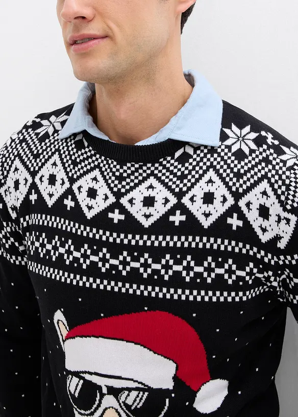 Maglione natalizio con cotone, bonprix