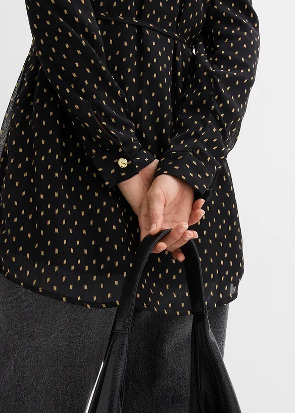 Camicetta prémaman 2 in 1 di chiffon, bonprix