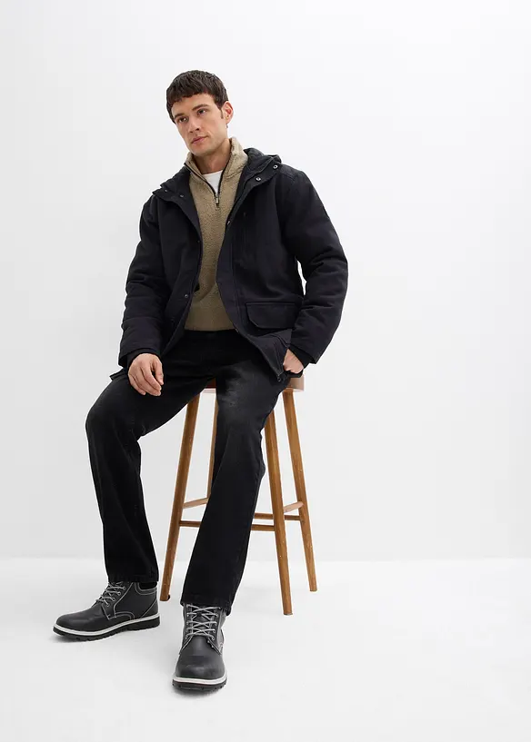 Giacca invernale robusta in canvas di cotone, bonprix