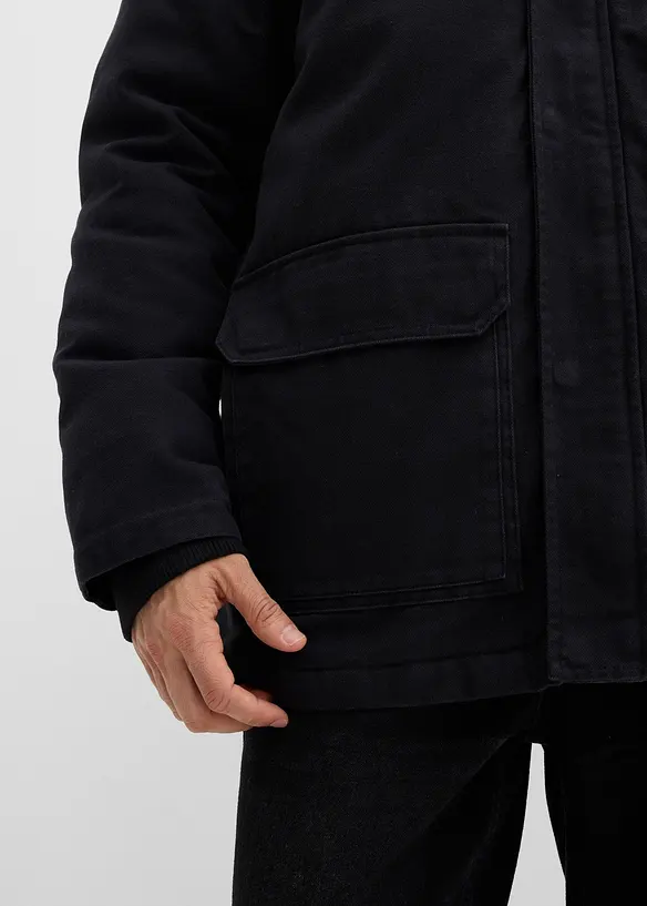 Giacca invernale robusta in canvas di cotone, bonprix