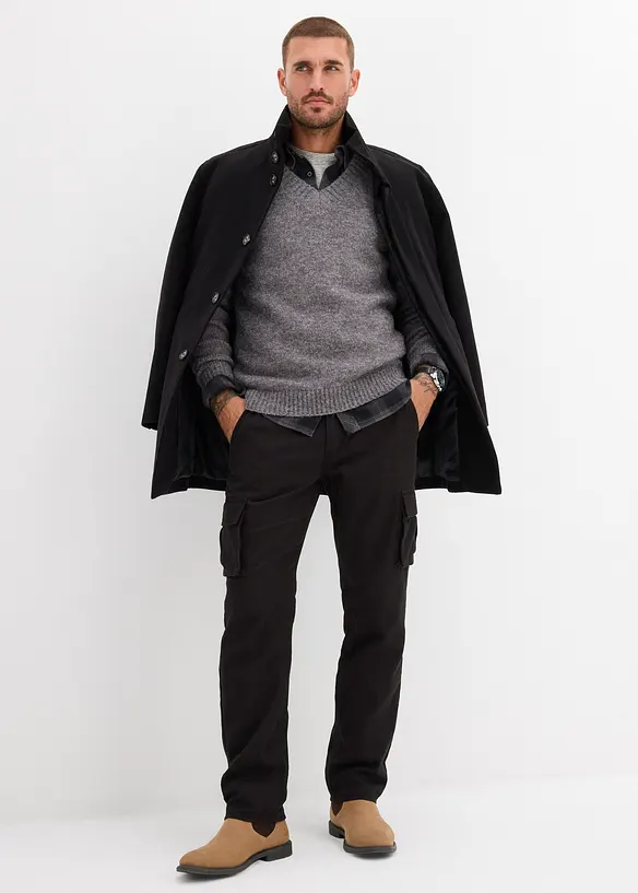 Maglione in filato grosso pratico da lavare, bonprix