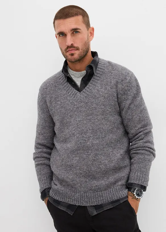 Maglione in filato grosso pratico da lavare, bonprix