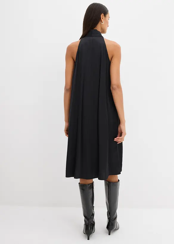 Miniabito in satin di misto viscosa, bonprix