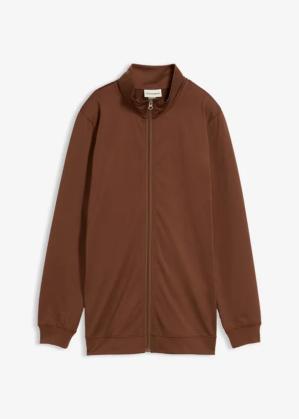 Felpa termica con zip, bonprix