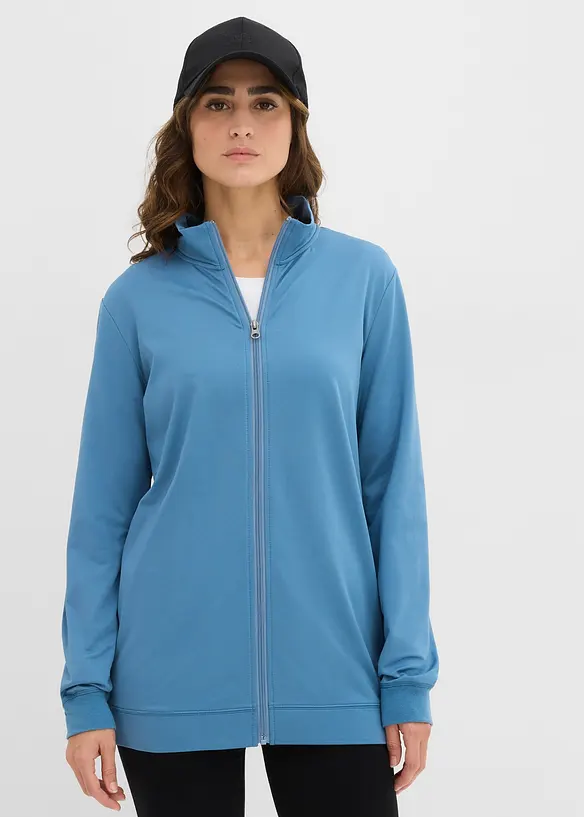 Felpa termica con zip, bonprix