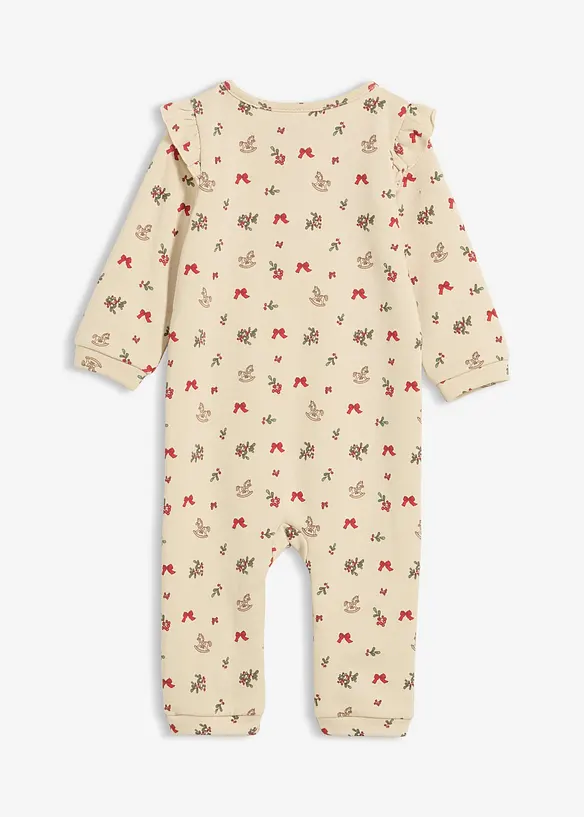 Tutina da neonato in puro cotone biologico, bonprix