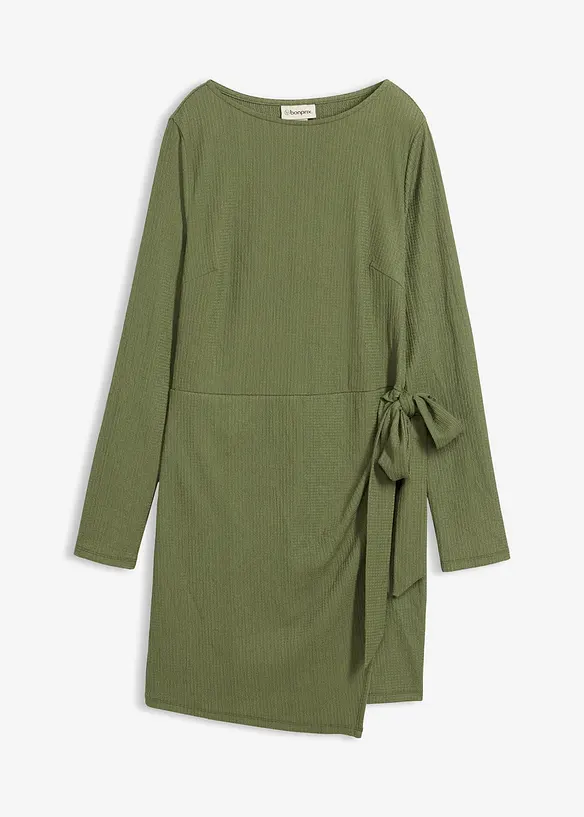 Abito in maglina di crêpe sablé, bonprix