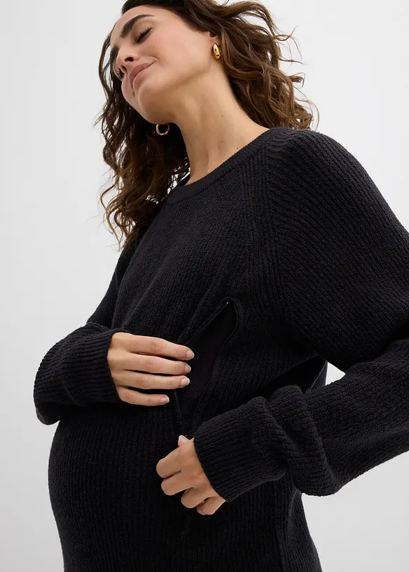 Maglione prémaman con funzione discreta per l'allattamento, bonprix