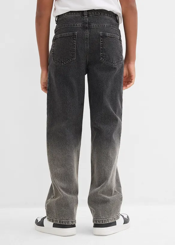Jeans con colori sfumati loose fit, straight, bonprix