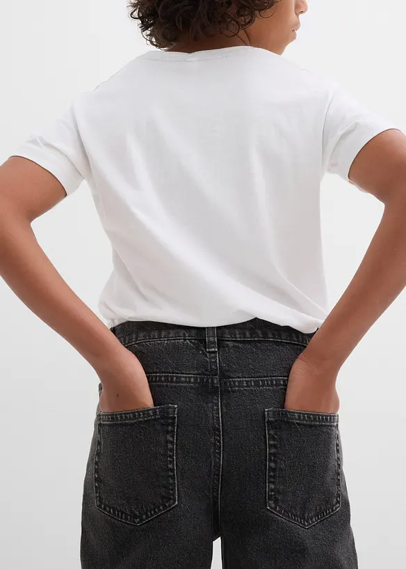 Jeans con colori sfumati loose fit, straight, bonprix