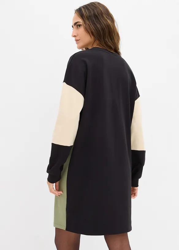 Abito in felpa di puro cotone, bonprix