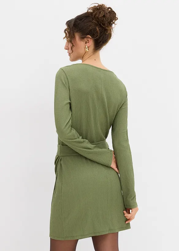 Abito in maglina di crêpe sablé, bonprix