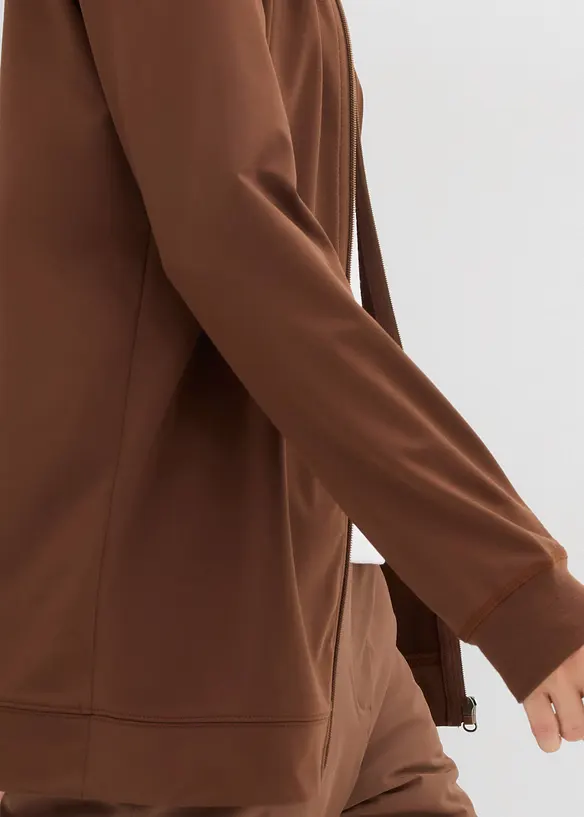 Felpa termica con zip, bonprix