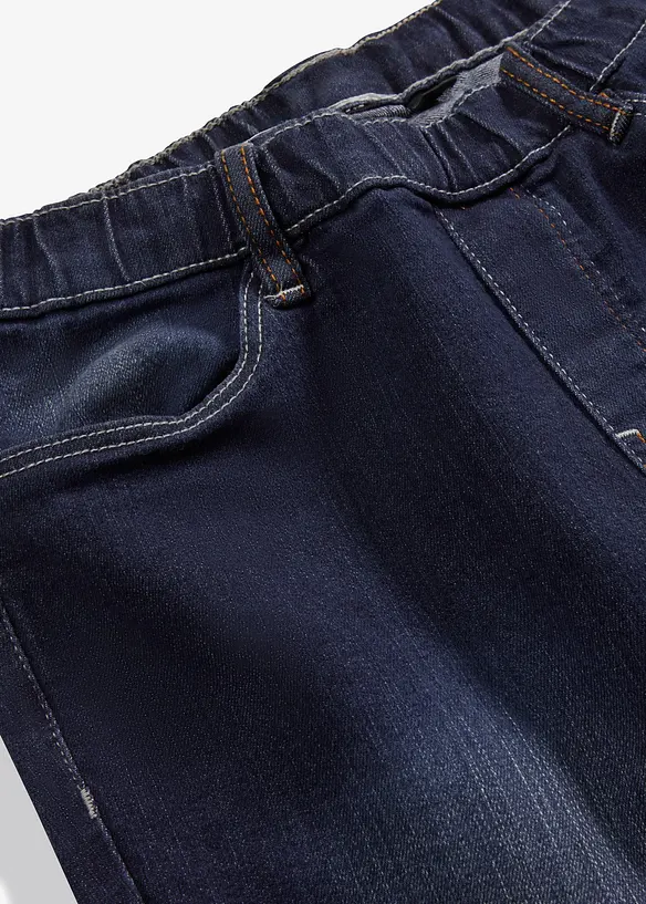 Jeggings skinny con cinta comoda, vita media, bonprix
