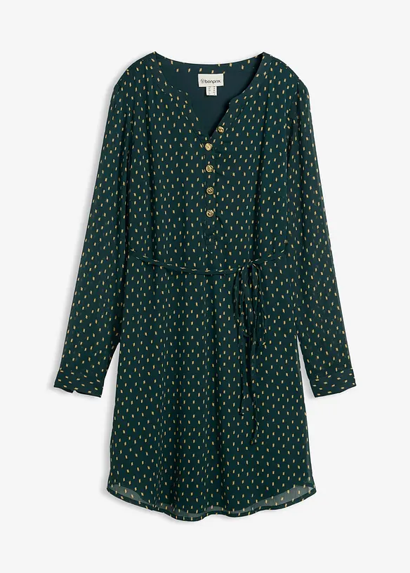 Abito prémaman / da allattamento 2 in 1 in chiffon, bonprix