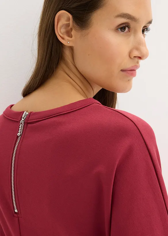 Abito midi in morbido punto di Roma, bonprix