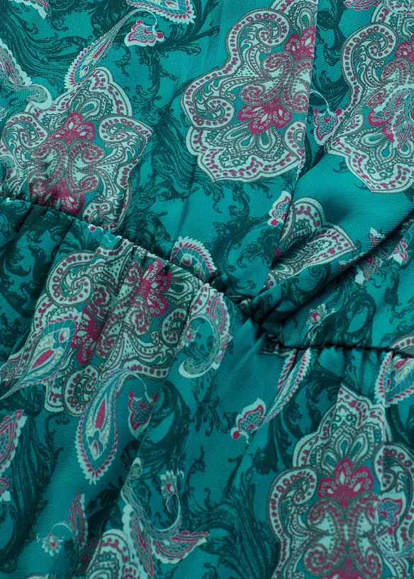 Abito di chiffon con fantasia paisley, bonprix