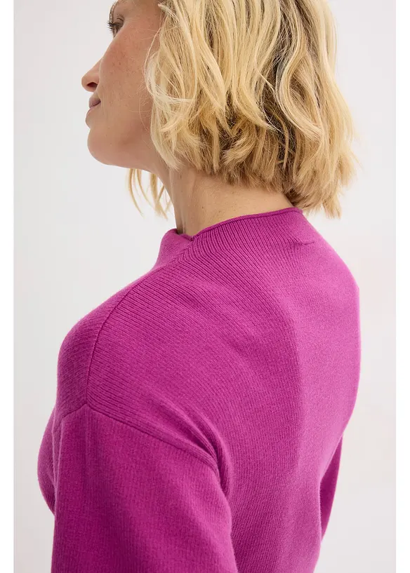 Maglione oversize in misto viscosa, bonprix