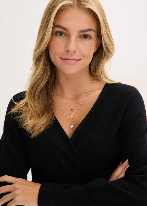 Collane (set 3 pezzi), bonprix