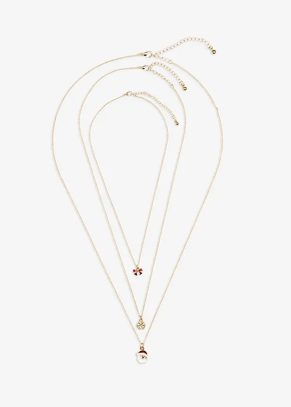 Collane (set 3 pezzi), bonprix