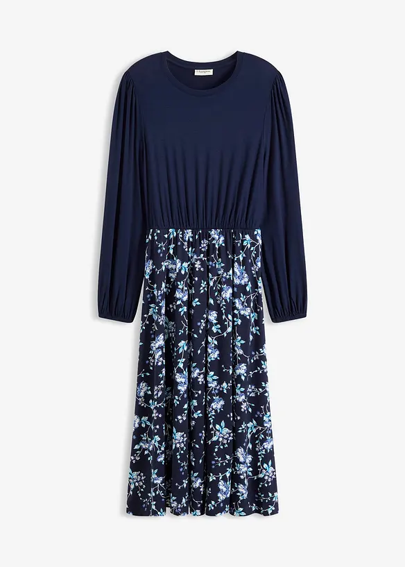 Abito in jersey di misto viscosa, bonprix