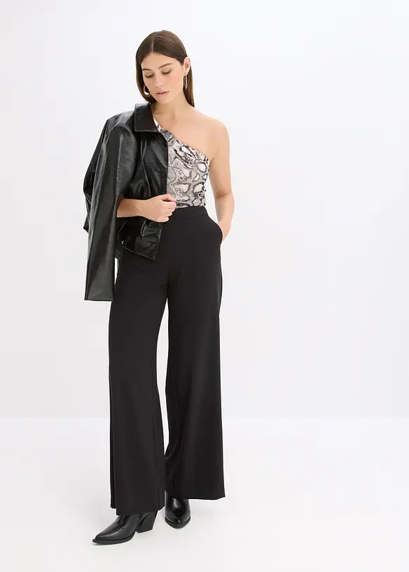 Top asimmetrico con cut-out, bonprix