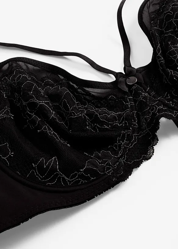 Reggiseno minimizer con pizzo delicato, bonprix