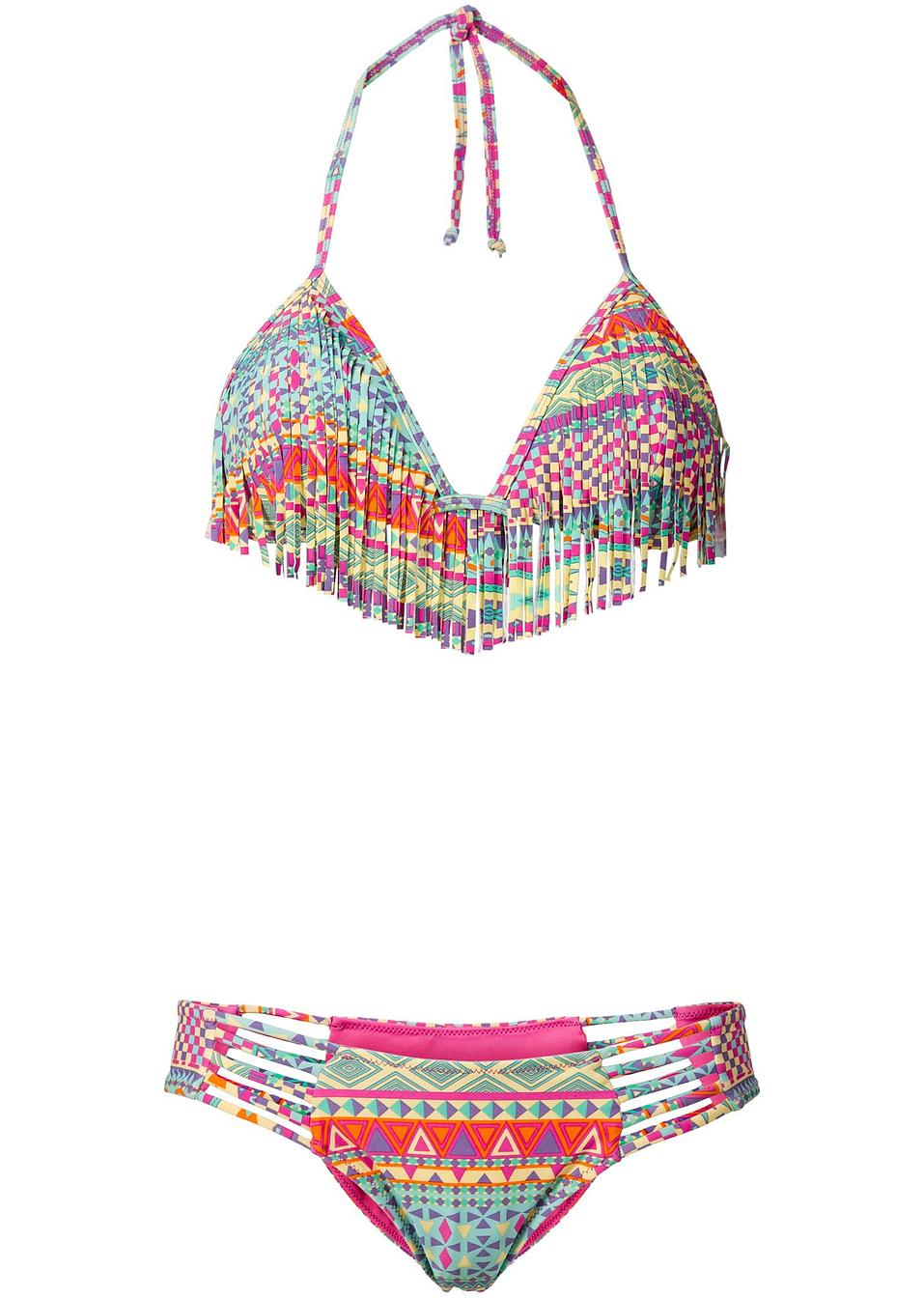 Bikini Con Frange Fantasia Donna Bonprix It