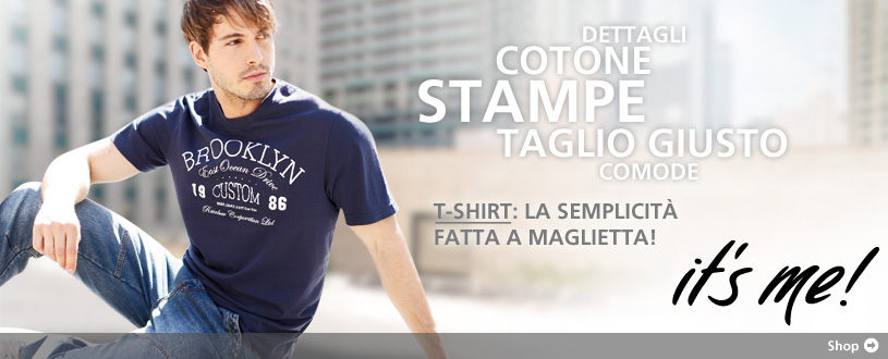 T-shirt / cotone / dettagli / stampe