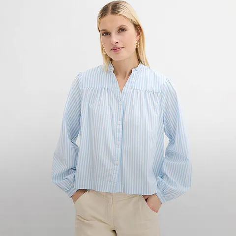 Camicette eleganti da donna con maniche a 3/4 con volant