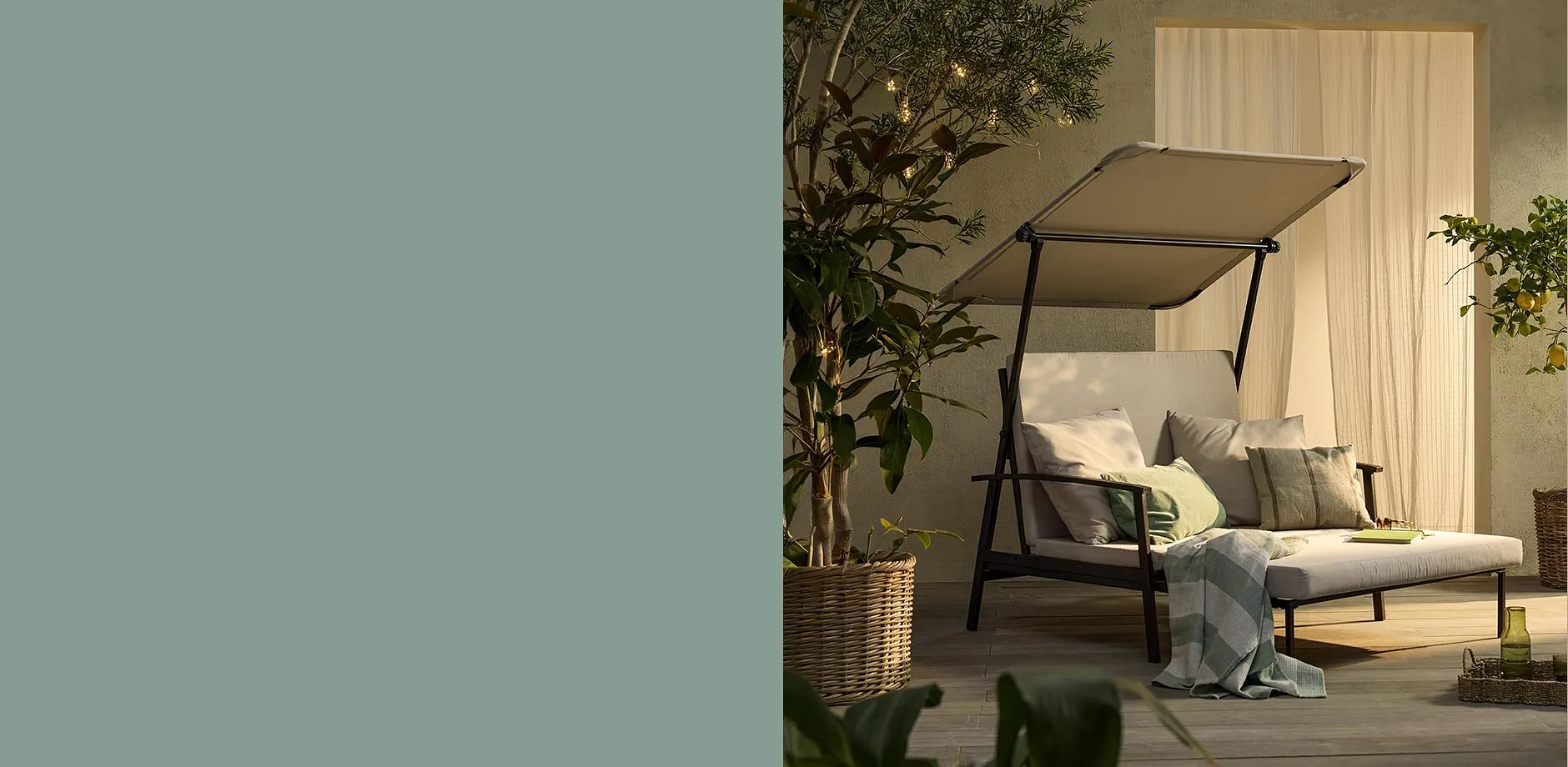 Arredamento e accessori moderni per l'esterno