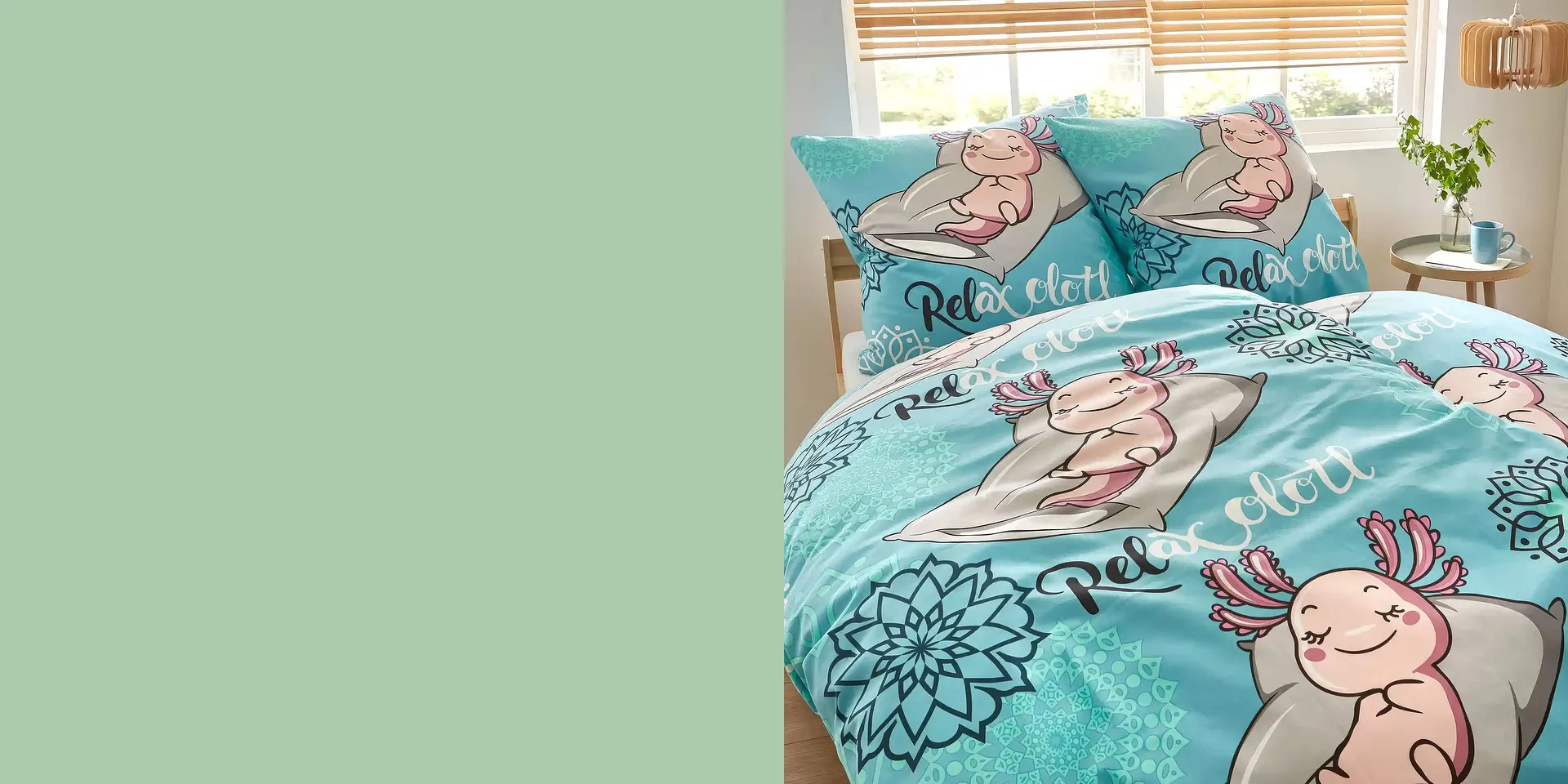 Biancheria da letto per bambini con motivi diversi