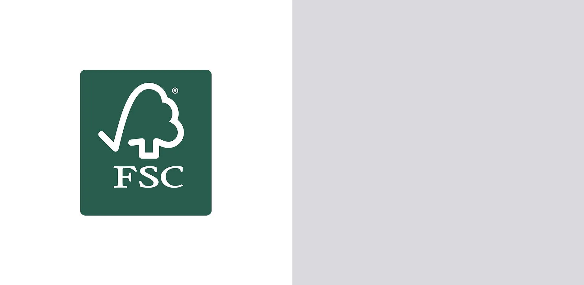 Legno proveniente da gestione forestale certificata