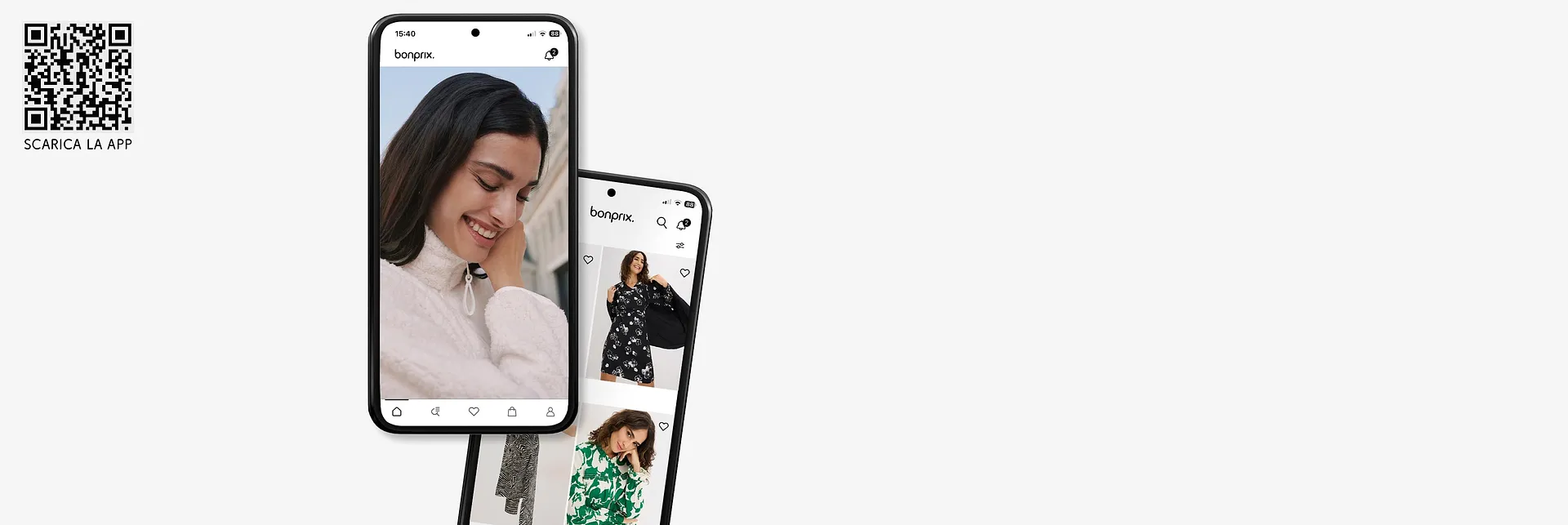 Scopri l'App bonprix