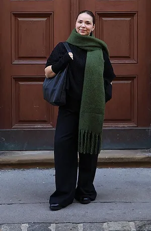 Donna - Sciarpa - Verde cipresso