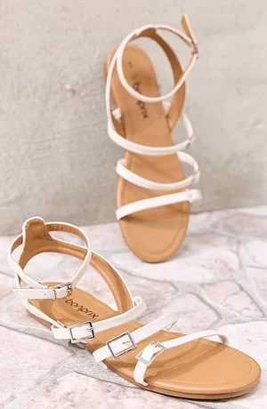Donna - Sandali - Bianco crema