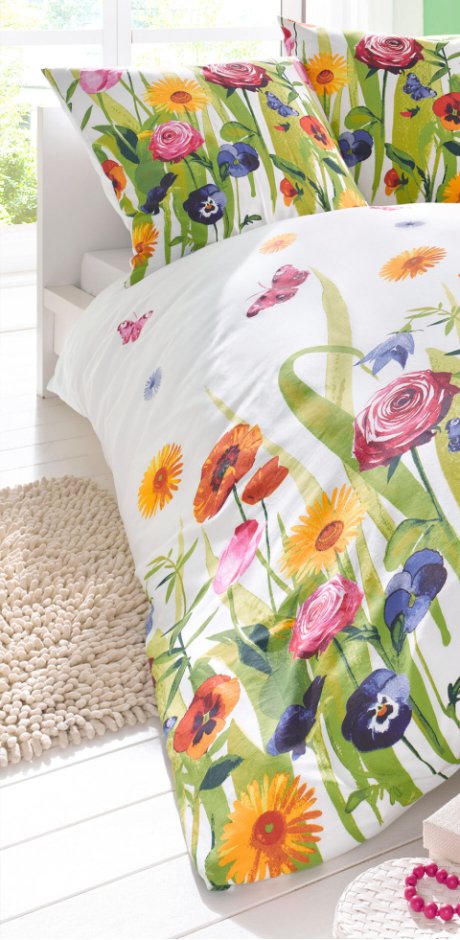 Casa - Biancheria da letto a fiori - Multicolore