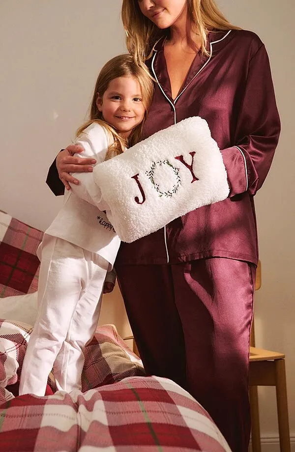 Casa - Cuscino arredo con funzione scaldamani - Rosso / bianco