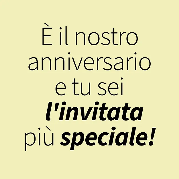 Wir feiern Geburtstag - und Du bist eingeladen zum Gutaussehen.