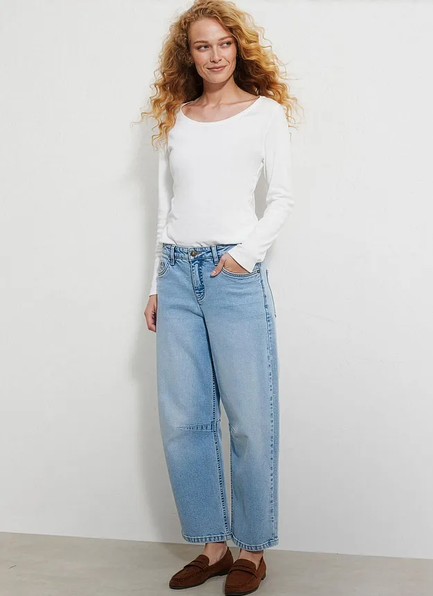 Donna - Abbigliamento - Jeans - Jeans barrel