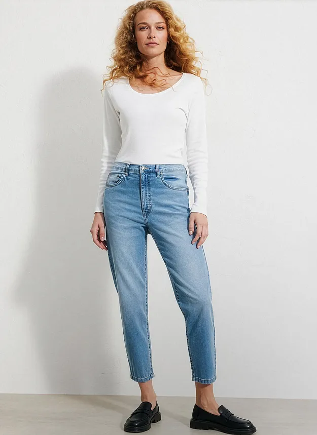 Donna - Abbigliamento - Jeans - Mom jeans