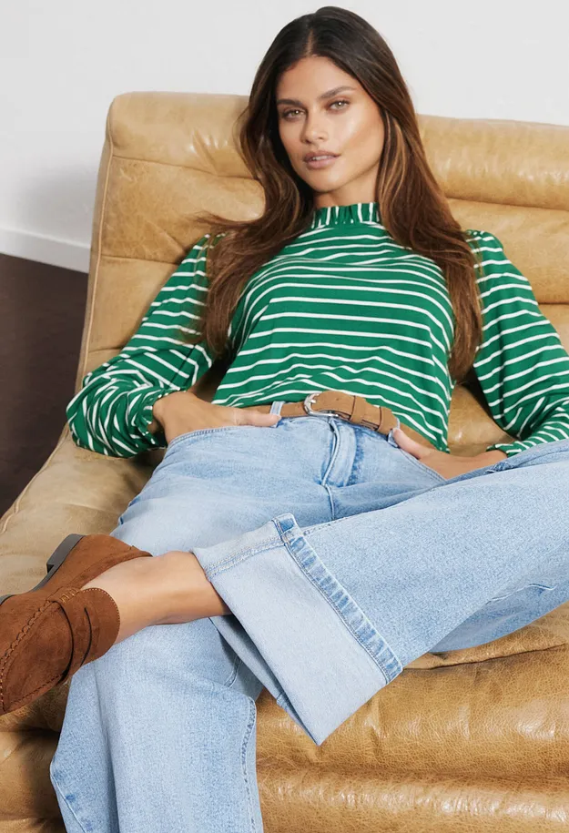 Di tendenza - Cardigan in filato fine di misto viscosa morbido - ad anelli