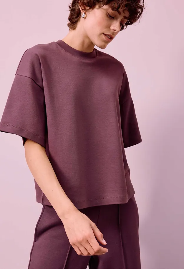 Heisenberg_FutureUse - Maxi maglia corta in puro cotone biologico pesante - Marrone scuro