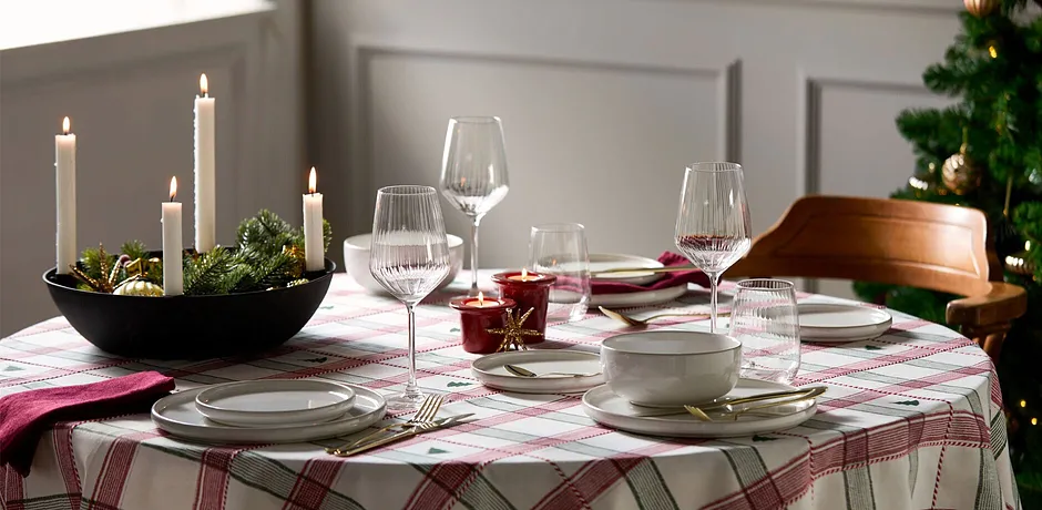 Casa - Servizio di piatti (set 12 pezzi) - Grigio-verde