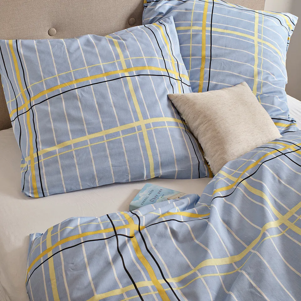 Casa - Biancheria da letto in linone - Azzurro