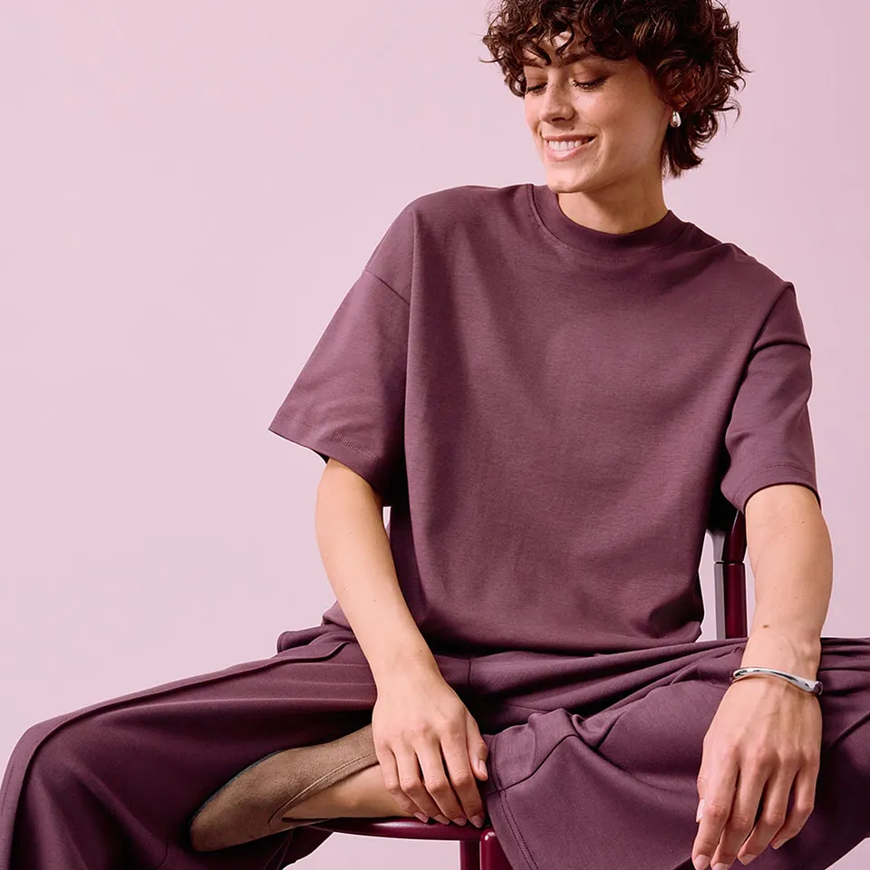 Heisenberg_FutureUse - Maxi maglia corta in puro cotone biologico pesante - Marrone scuro