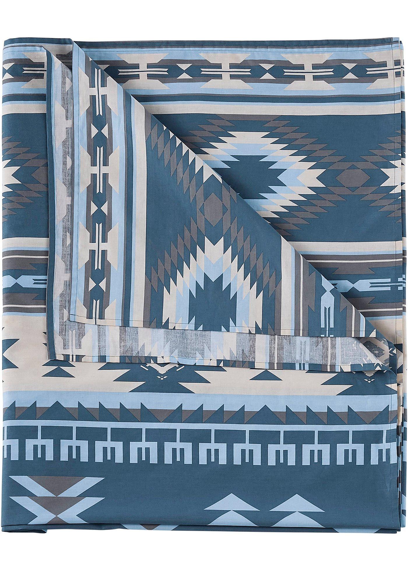 Maxi Telo Arredo SpazioTessile In Cotone 100% – 280x300 Cm, Petalo Azzurro, Multiuso E Made In Italy